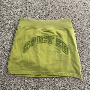 Aelfric Eden Skirt Womens Small Green Spicy Ed Tennis Skort Athletic Stretch